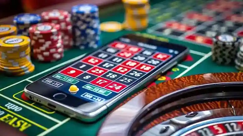 Antarmuka permainan Ikan Jackpot di aplikasi mobile neko77 dengan ikan-ikan yang bergerak